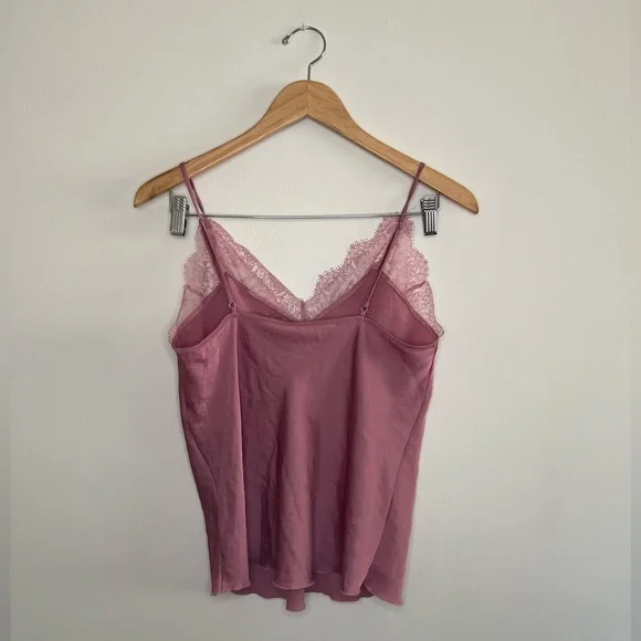 Victorias Secret Silky Lace Top - Picture 3 of 4